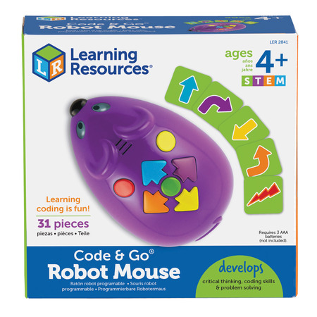 LEARNING RESOURCES Code + Go® Robot Mouse 2841